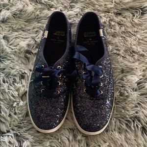 Navy Multiglitter Champion Sparkle Keds